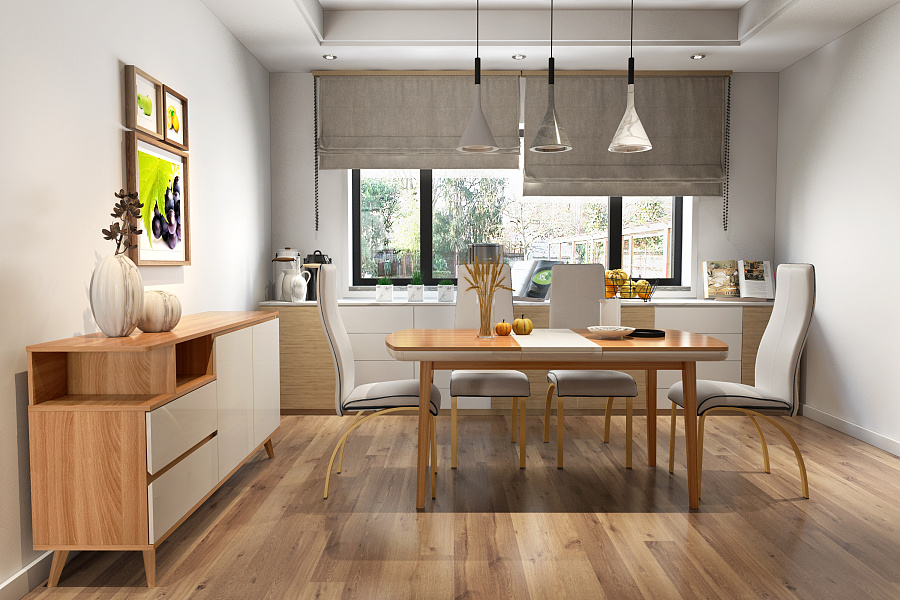 北歐實(shí)木與家電融合 打造自然與科技交織的現(xiàn)代家居